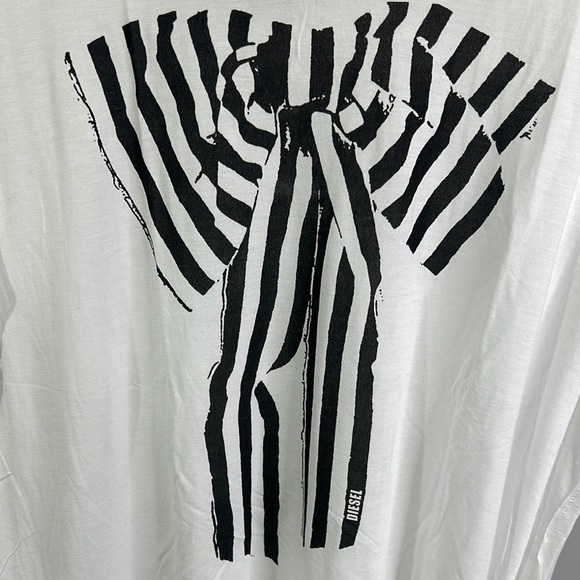 Diesel Women's Top with Bow graphic design - Picture 6 of 7